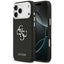 Guess Grained Big 4G Classic Logo - Dėklas iPhone 17 Pro Max (juodas)