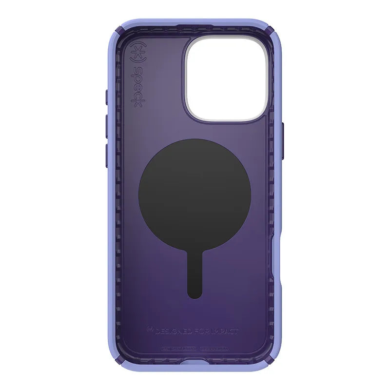 Speck Presidio2 Pro ClickLock & MagSafe – iPhone 16 Pro Max dėklas (Future Lavender / Cassis Purple / White)