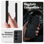 Crong Hybrid Matte Magnetic – MagSafe dėklas Samsung Galaxy S25 FE (juodas)
