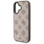 Guess Peony Script MagSafe dėklas, skirtas iPhone 16 (rudas)