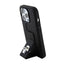 Karl Lagerfeld Gripstand Saffiano Karl & Choupette Pins dėklas, skirtas iPhone 15 Pro (juodas)