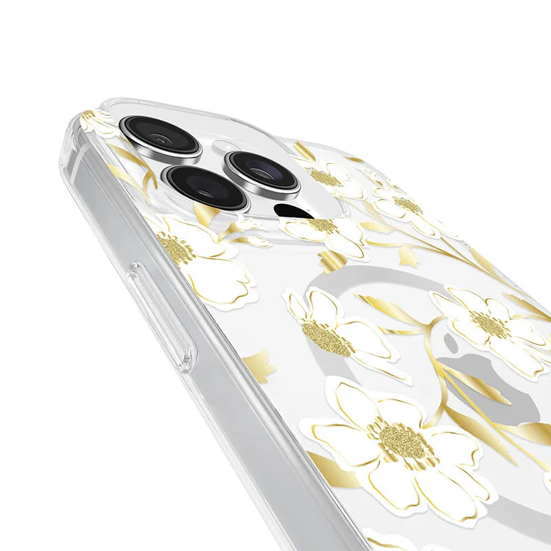 Kate Spade New York Protective Gems MagSafe – dėklas iPhone 16 Pro Max (Sunshine Floral)