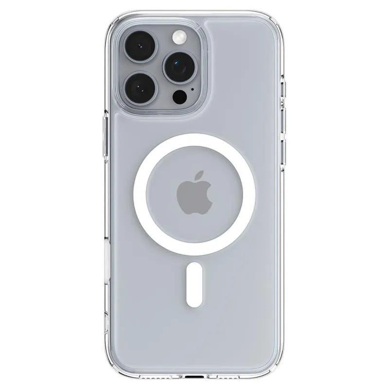 Spigen Ultra Hybrid T Mag MagSafe – dėklas iPhone 16 Pro (baltas)