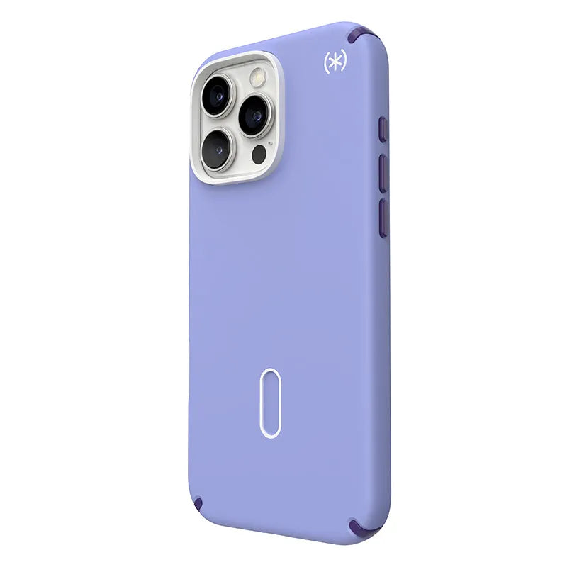 Speck Presidio2 Pro ClickLock & MagSafe – iPhone 16 Pro Max dėklas (Future Lavender / Cassis Purple / White)
