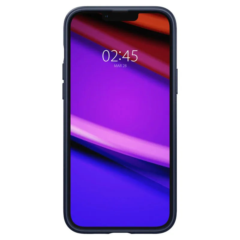 Spigen Mag Armor – dėklas iPhone 14 Plus (tamsiai mėlynas)