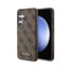 Guess 4G Metal Gold Logo – dėklas Samsung Galaxy S24 (rudas)