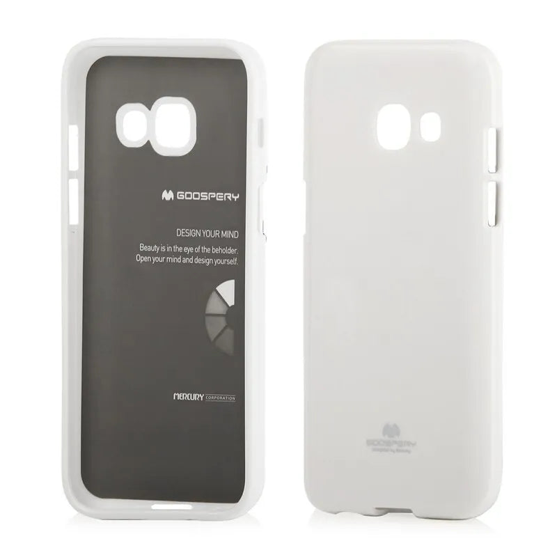 Mercury Jelly – dėklas Samsung Galaxy A3 (2017) (baltas)