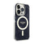 Guess Marble MagSafe – dėklas iPhone 14 Pro Max (juodas)
