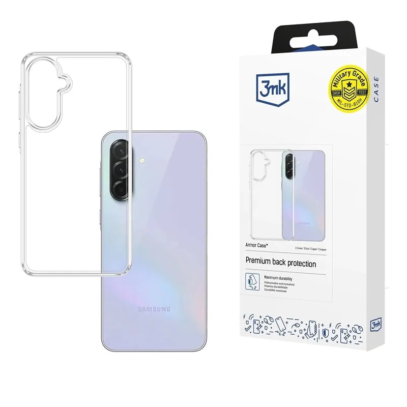 3mk Armor Case – dėklas Samsung Galaxy A37 (skaidrus)