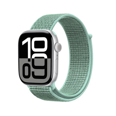 Crong Nylon - Sportinė apyrankė skirta Apple Watch 38/40/41/42 mm (Atlantic Green)