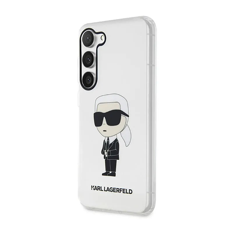 Karl Lagerfeld IML NFT Ikonik – dėklas Samsung Galaxy S23+ (skaidrus)