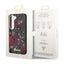 „Guess Flower Collection“ – dėklas „Samsung Galaxy S23+“ (chaki spalvos)