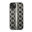 Karl Lagerfeld Monogram Stripe – dėklas iPhone 14 Plus (pilkas)