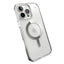 Speck Presidio Perfect-Clear MagSafe - iPhone 16 Pro Max dėklas (Skaidrus / Chromuota apdaila / Serene Silver)