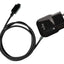 PURO mini kelioninis įkroviklis – nešiojamasis sieninis įkroviklis su „Micro USB“ kabeliu (juodas)