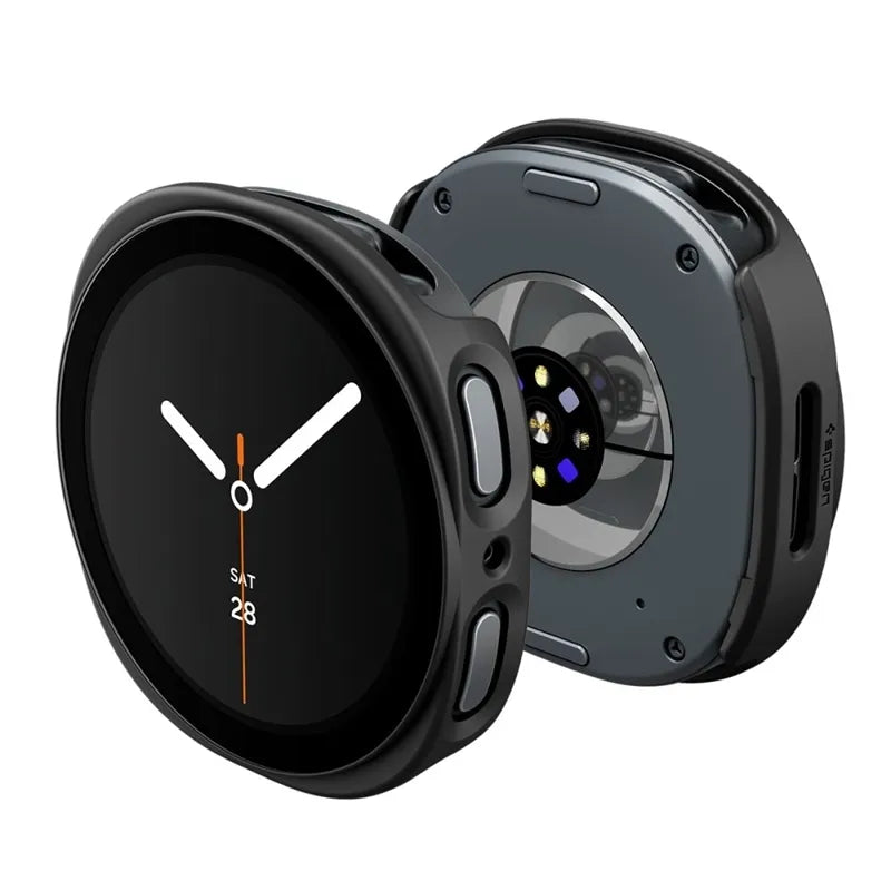 Spigen Thin Fit 360 – dėklas Samsung Galaxy Watch 9 / 8 44 mm (juodas)