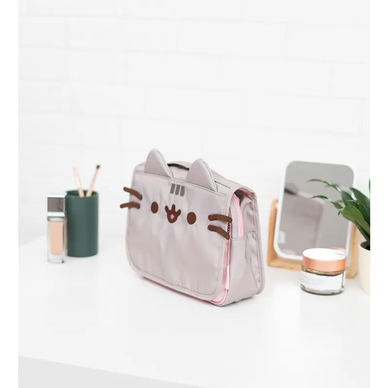Pusheen - Foodie kolekcija, didelė kelioninė kosmetinė su pakabinimo kilpa