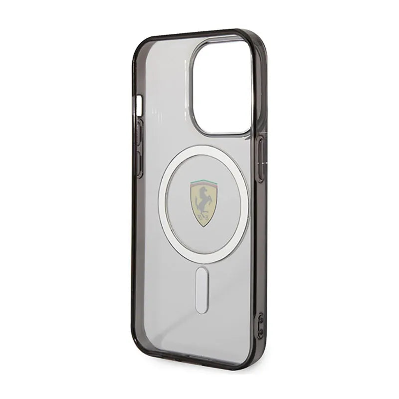 Ferrari Outline Magsafe – dėklas, skirtas iPhone 14 Pro Max (skaidrus)
