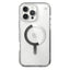 Speck Presidio Perfect-Clear MagSafe - iPhone 16 Pro Max dėklas (Skaidrus / Chromuota apdaila / Serene Silver)