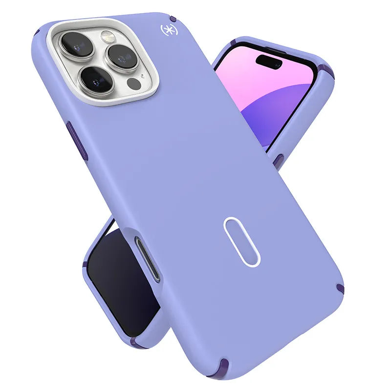 Speck Presidio2 Pro ClickLock & MagSafe – iPhone 16 Pro Max dėklas (Future Lavender / Cassis Purple / White)