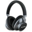 Karl Lagerfeld Saffiano Elongated – belaidės Bluetooth ANC + ENC ausinės (juodos)
