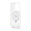 Karl Lagerfeld Ring Stand Choupette Head MagSafe – dėklas iPhone 15 Pro Max (baltas)