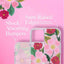Rifle Paper Clear – auksu dekoruotas dėklas, skirtas iPhone 14 Plus (Rose Garden)