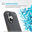 Speck Presidio2 Grip – dėklas iPhone 16 telefonui (Charcoal Gray / Cool Bronze / White)