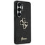 „Guess Fixed Glitter Big 4G Metal Logo“ – Samsung Galaxy S26 Ultra dėklas (juodas)