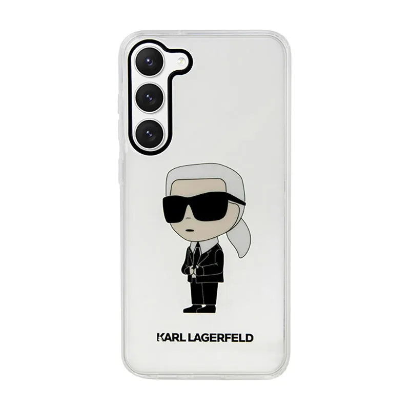 Karl Lagerfeld IML NFT Ikonik – dėklas Samsung Galaxy S23+ (skaidrus)