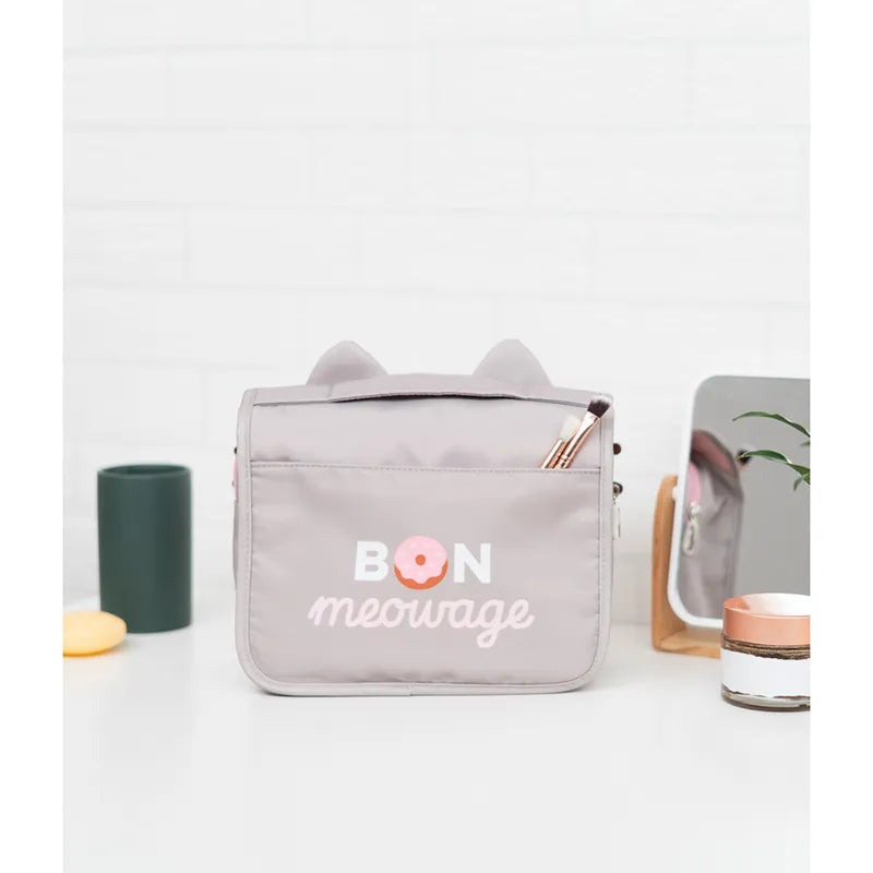 Pusheen - Foodie kolekcija, didelė kelioninė kosmetinė su pakabinimo kilpa