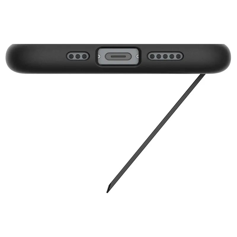 Spigen Slim Armor Mag MagSafe – Dėklas iPhone 17e / 16e (Juodas)