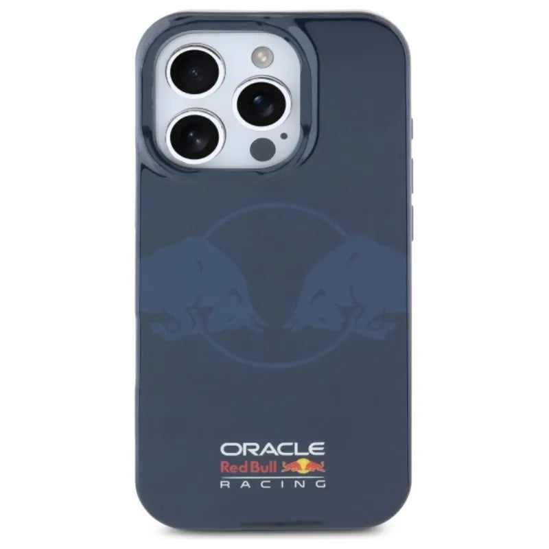 Red Bull IML Two Bulls MagSafe – dėklas iPhone 16 Pro Max (tamsiai mėlynas)