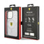 Ferrari Outline Magsafe – dėklas, skirtas iPhone 14 Pro Max (skaidrus)