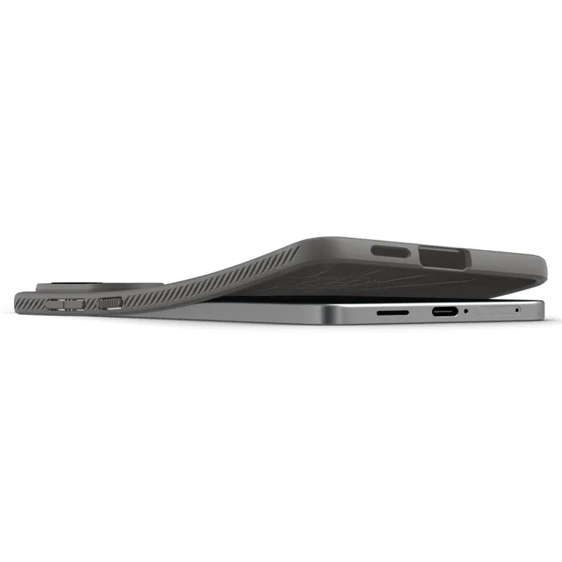 Spigen Liquid Air – dėklas Samsung Galaxy S25 Edge (Marble Grey)