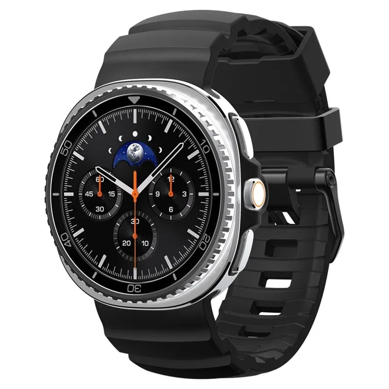 Spigen WBS2 – Apyrankė skirta Samsung Galaxy Watch 8 / 8 Classic 40 / 44 / 46 mm (juoda)