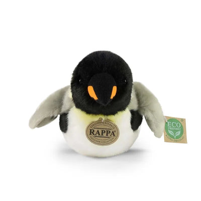 Rappa – Pliušinis tikroviškas žaislas gulintis pingvinas 28 cm, Eco-Friendly