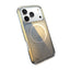 Speck Presidio Lux MagSafe – iPhone 17 Pro dėklas (Hyper Mirror Glitter / Silver Metallic)