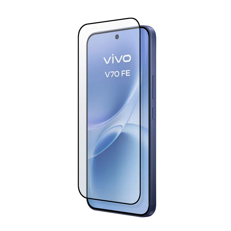 Crong 3D Armour Glass Lite - „Full Glue“ grūdintas stiklas, skirtas Vivo V70 FE 5G