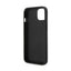 Karl Lagerfeld Glitter Plaque Logo – dėklas iPhone 14 Plus (sidabrinis)