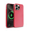 Crong Color Cover Magnetic – dėklas iPhone 15 Pro Max su MagSafe (rožinis)