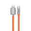 WEKOME WDC-186 Wingle Series – USB-A į Lightning greito įkrovimo laidas 1 m (oranžinis)