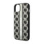 Karl Lagerfeld Monogram Stripe – dėklas iPhone 14 Plus (pilkas)