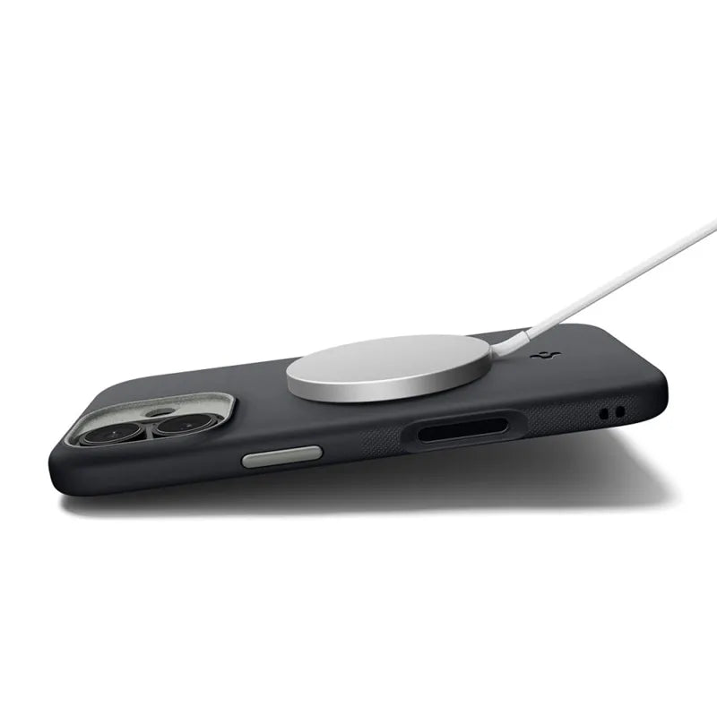 Spigen Nano Pop Mag MagSafe – dėklas iPhone 17 (Black Sesame)