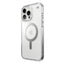 Speck Presidio Perfect-Clear MagSafe - iPhone 16 Pro Max dėklas (Skaidrus / Chromuota apdaila / Serene Silver)