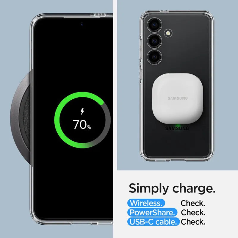Spigen Ultra Hybrid – dėklas Samsung Galaxy S24 (skaidrus)