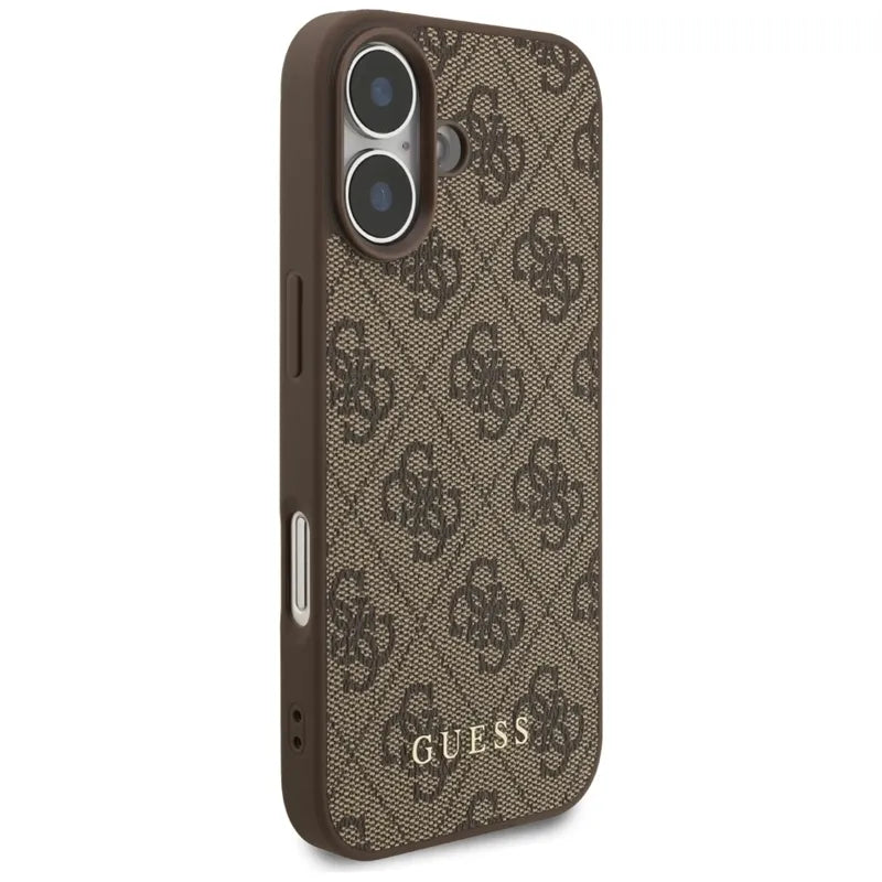 Guess 4G Classic – Dėklas iPhone 17 (rudos spalvos)