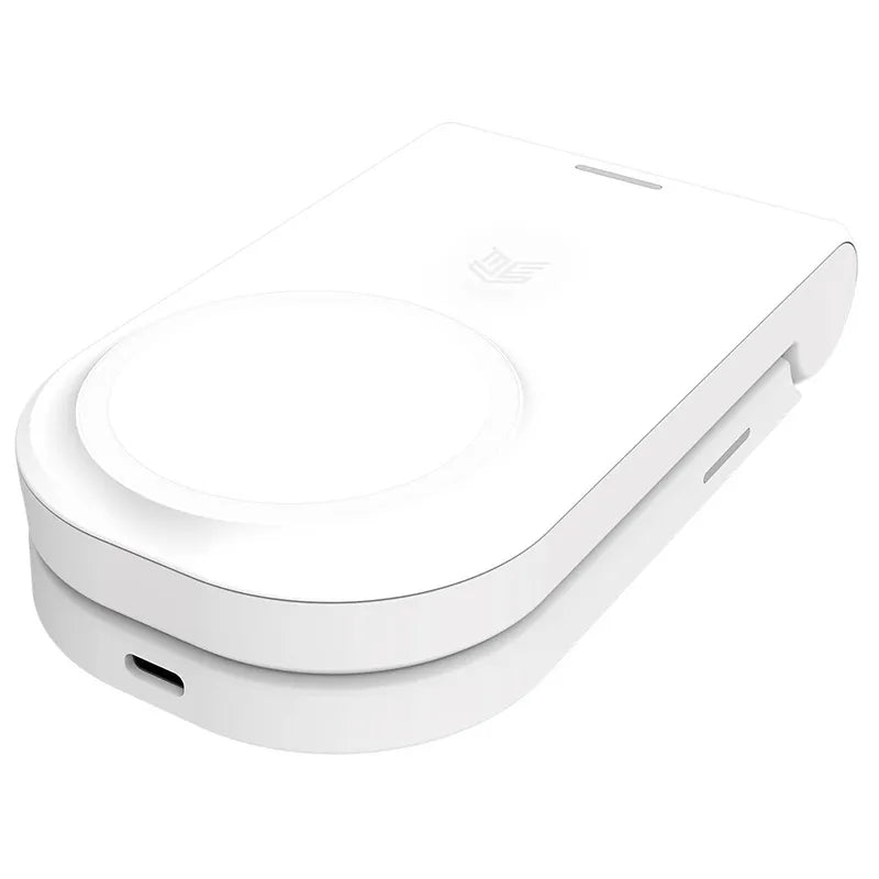 STM ChargeTree MAG – „3-viename“ mobilusis belaidis įkroviklis su „MagSafe“ (baltas)