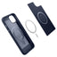 Spigen Mag Armor – dėklas iPhone 14 Plus (tamsiai mėlynas)