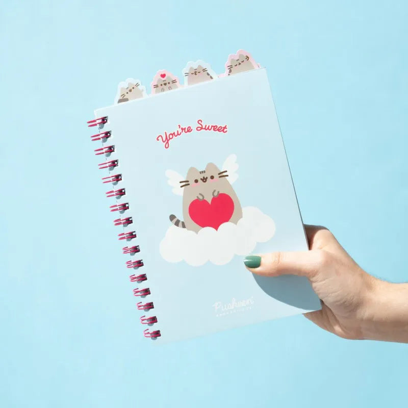 Pusheen – A5 formato užrašų knygelė iš „Purrfect Love“ kolekcijos